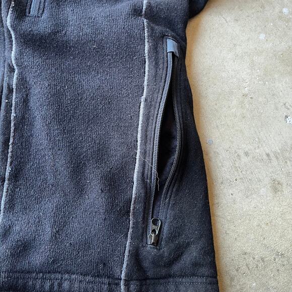 KUHL INTERCEPTR HYBRID FLEECE BLACK WOMENS MEDIUM NO ZIPPER PULLER - Picture 5 of 7